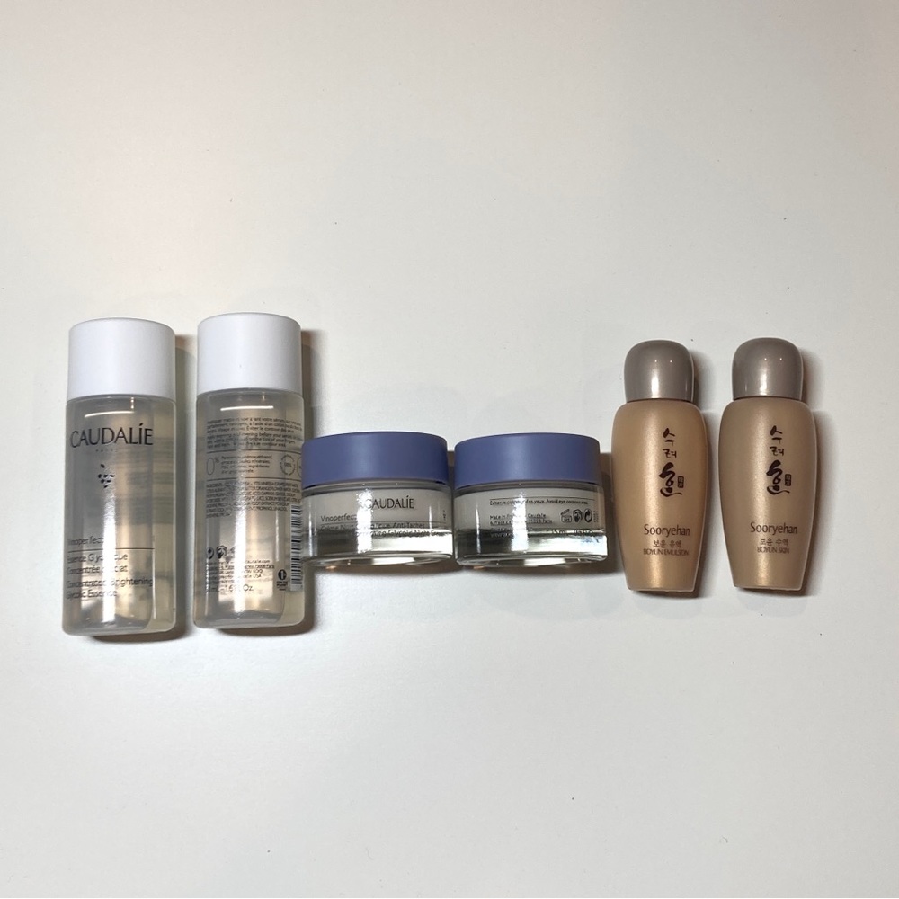 Caudalie & Sooryehan Deluxe Sample Bundle | French Pharmacy + K-Beauty | New